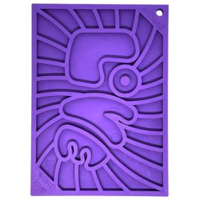 Groovy Love emat - purple - small