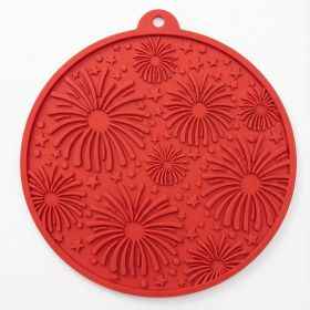Fireworks Lick Mat