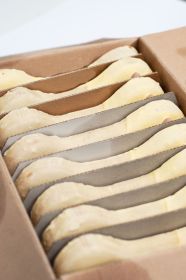 LoLo Bone Shaped Cake 7" - Vanilla -  LARGE (BULK)