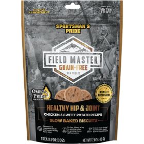 Field Master Healthy Hip & Joint Gf Dog Treats (CHICKEN/SWEET P, 12 OZ)