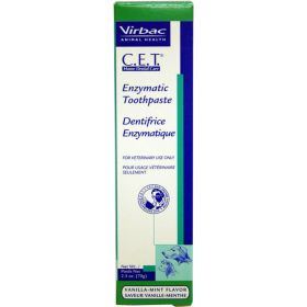 C.E.T. Enzymatic Toothpaste For Dogs & Cats (VANILLA MINT, 2.5 OZ-70 GM)