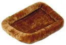 Quiet Time Sheepskin Bed (CINNAMON, 36X23 IN)