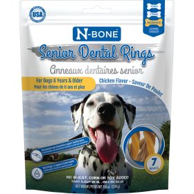 N-Bone Senior Dental Ring (CHICKEN, 7 CT)