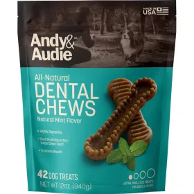 Andy & Audie Dental Chews For Dogs (MINT, XS) [082012]