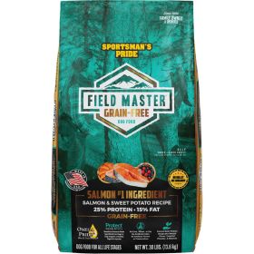 Field Master Grain Free Dog Food (SALMON/SWEET PO, 30 LB)