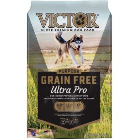 Purpose Grain Free Ultra Pro Dog Food (BF/CKN/PORK/FIS, 30 LB)