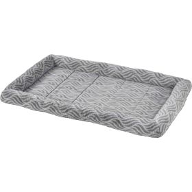 Quitetime Deluxe Wave Pet Bed (GRAY, 48 IN)