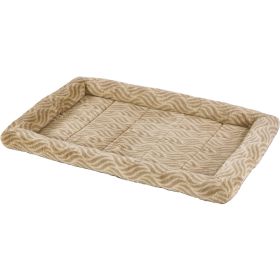 Quitetime Deluxe Wave Pet Bed (TAN, 30 IN)