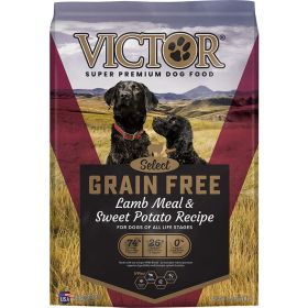 Select Grain Free Dog Food (LAMB /SWEET POT, 15 LB)