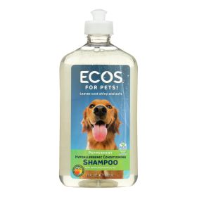 Ecos (Option: Hypoallergenic Conditioning Pet Shampoo  Peppermint  17 Fl Oz.)