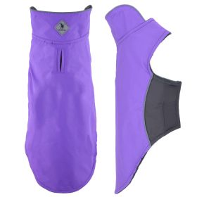 Apex Jacket (Nylon: Purple, size: 22")