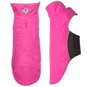 Fargo Fleece Jacket (Pink: Purple, size: 28")