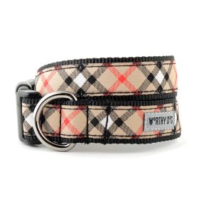 Bias Plaid Collar (size: X LargeBeige)