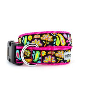 Floral Paisley Collar (size: LargeMulticolored)