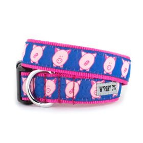 Wilbur Pig Collar (size: X LargeBlue)