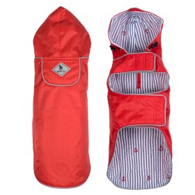 Seattle Slicker Jacket (Pink: Red, size: small)