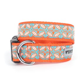 Stamp Print Collar (size: MediumOrange)
