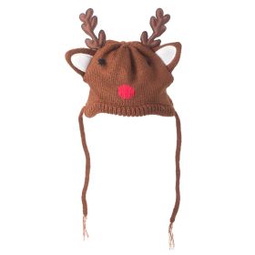 Reindeer Hat (Acrylic: Brown, size: X Small)