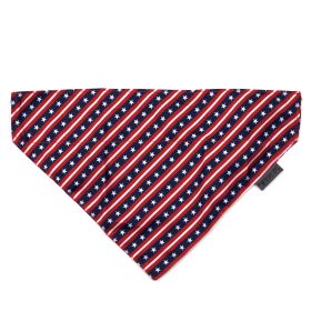 Bias Stars and Stripes Bandana (Pink: Multicolored, size: large)