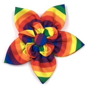 Rainbow Flower (Pink: Multicolored, size: small)