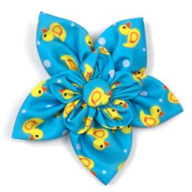 Rubber Duck Flower (Pink: Blue, size: small)