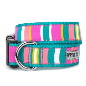 Fiesta Stripe Collar (size: MediumBlue)