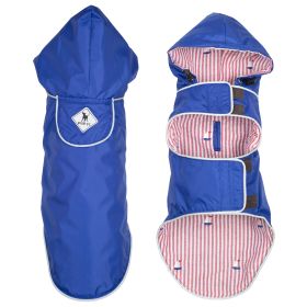 Seattle Slicker Jacket (Pink: Blue, size: X Small)