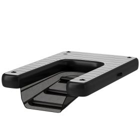 Inflatable Dog Boat Ramp Up to 286 lbs, for Boat, Dock, Lake, Non-Slip, Safe & Easy (Option: Gray-640x310x260 mm)