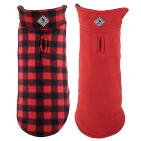 Fargo Fleece Jacket (Pink: Red, size: 8")