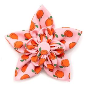 Peachy Keen Flower (Pink: Orange, size: large)