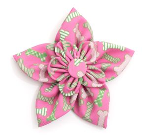 Preppy Bones Flower (Pink: Pink, size: small)