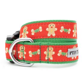 Gingerbread Bones Collar (size: SmallRed)