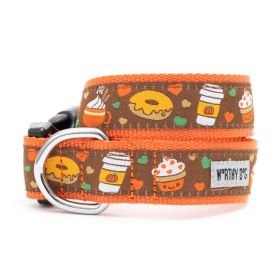 Pumpkin Spice Collar (size: X LargeBrown)