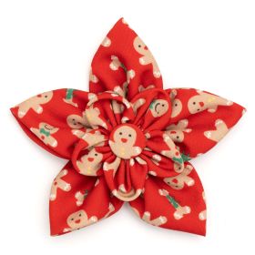 Gingerbread Bones Flower (Pink: Red, size: small)