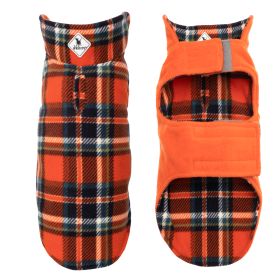 Fargo Fleece Jacket (Pink: Orange, size: 28")