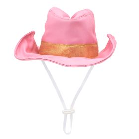Cowboy Party Hat (Nylon: Pink, size: small)