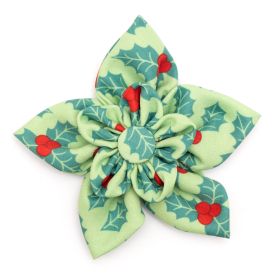 Holly Flower (Pink: Green, size: small)
