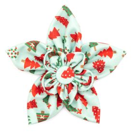 Holiday Trees Flower (Pink: Green, size: large)