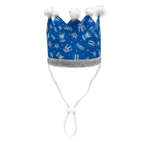 Birthday King Crown (Pink: Blue, size: small)