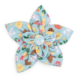 Hoppy Easter Flower (Pink: Blue, size: large)