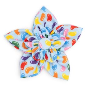Jelly Beans Flower (Pink: Blue, size: large)