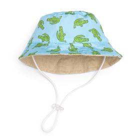 Alligators Bucket Hat (Pink: Blue, size: small)