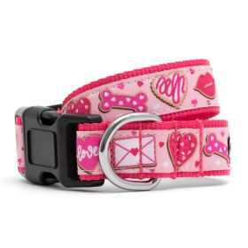 Love & Kisses Collar (size: X SmallPink)