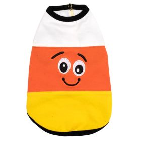 Candy Corn Tee (Cotton: Multicolored, size: X Small)