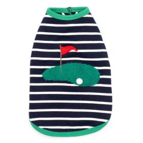 Golf Tee (Cotton: Blue, size: X Small)