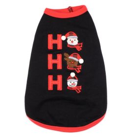 Ho Ho Ho Tee (Cotton: Black, size: X Small)