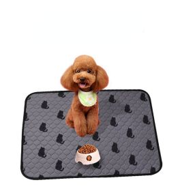Washable Dog Pee Pads with Free Grooming Gloves; Non Slip Dog Mats with Great Urine Absorption; Reusable Puppy Pee Pads for Whelping; Potty; Trai (size: S)