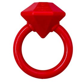 Nylon Diamond Teething Ring (Option: Red)