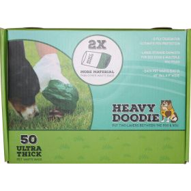 Heavy Doodie Ultra (Option: Thick Dog Waste Bags (50 CT))
