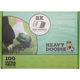 Heavy Doodie Ultra (Option: Thick Dog Waste Bags (100 CT))